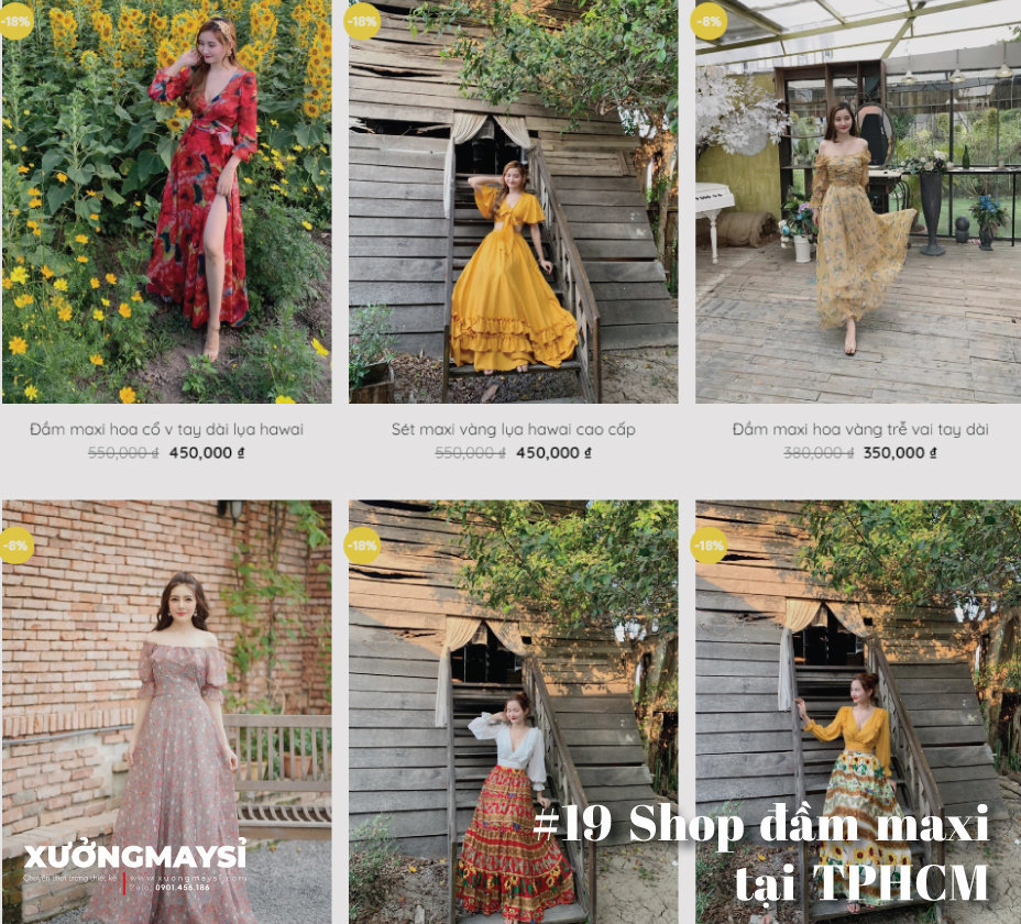 Top 7 shop bán váy đẹp ở TP Hồ Chí Minh đáng mua nhất năm 2022