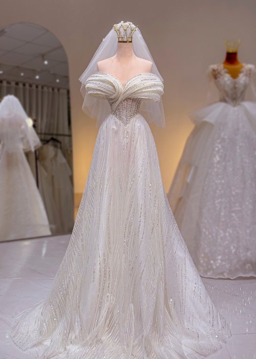 Váy Cưới Ánh Sao Băng