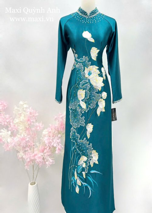 Áo Dài Sui Thanh Kim Sa