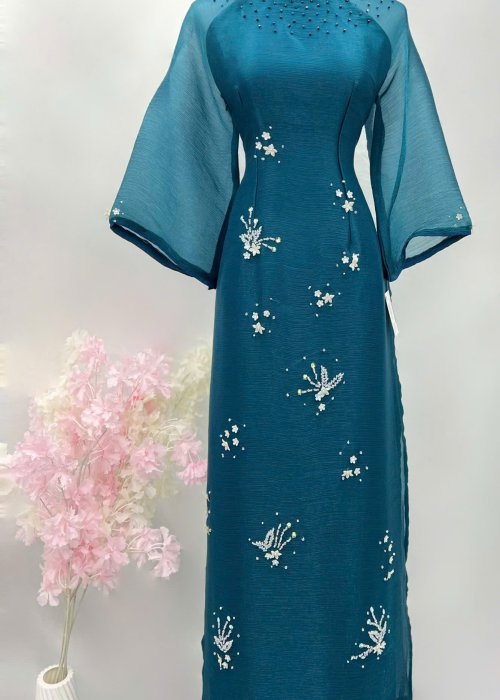 Áo Dài Sui Thủy Trúc Y