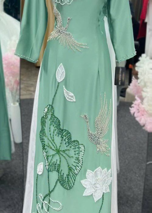 Áo Dài Sui Thạch Bích