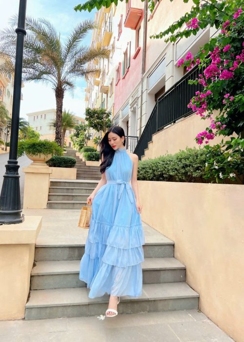 Yếm Tơ Tằm Ánh Xanh