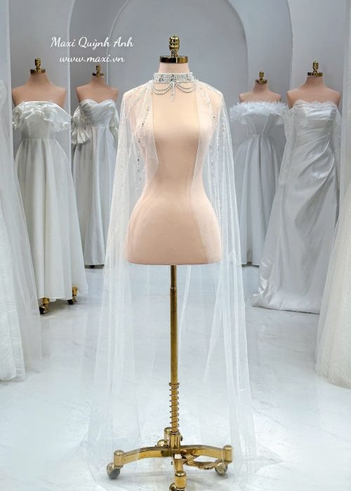 Choàng Đính Đá Sang Trọng