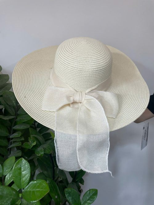 Mũ Cói Vành Nơ Đi Biển