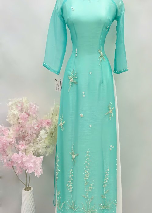 Áo Dài Thanh Hoa Ngọc Cao Cấp