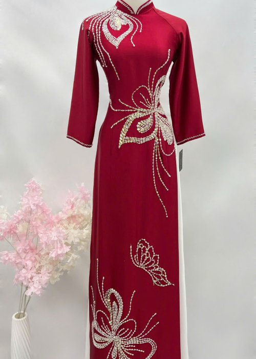 Áo Dài Sui Đan Tâm Kết
