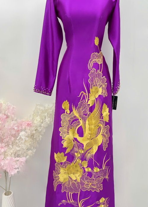 Áo Dài Kim Phượng Liên Sang Trọng