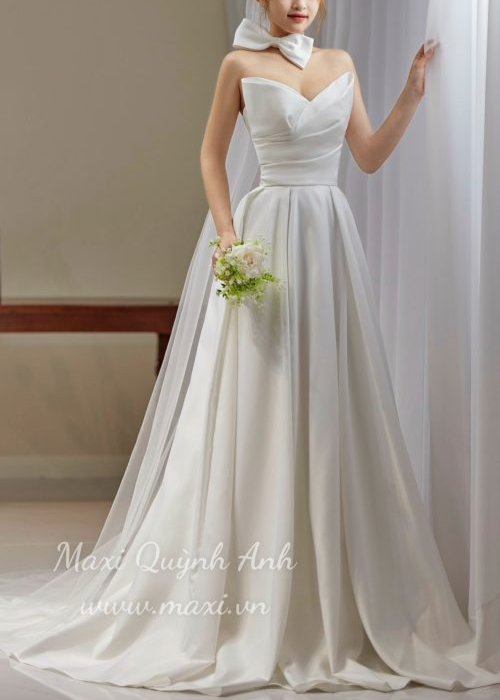 Váy Cưới Sương Mai Tinh Khôi Sang Trọng
