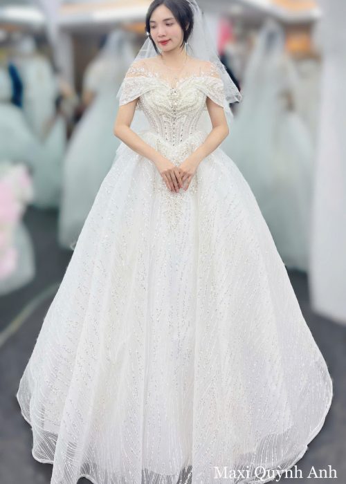 Váy Thiết Kế Đá Ngực