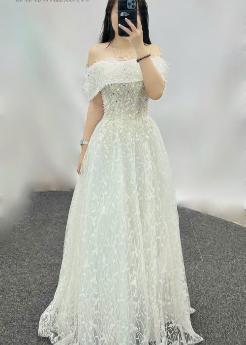 Váy Nhẹ Lông Vũ Kim Sa