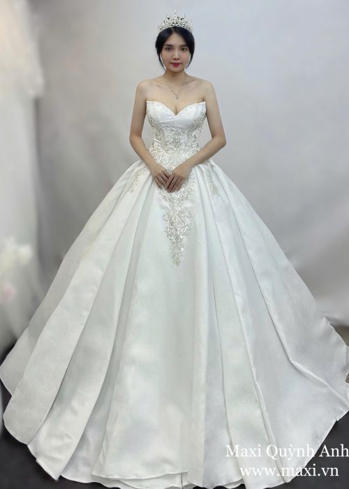 Váy Cưới Nữ Thần Lấp Lánh