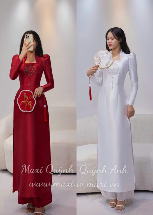 Áo Dài Cưới Hỷ Cổ Thơ