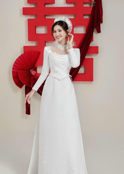 Áo Dài Cưới Sương Mai
