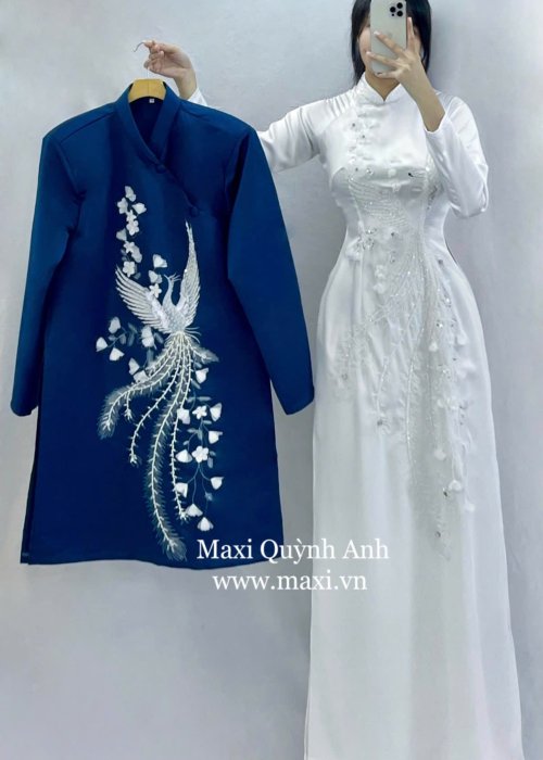 Cặp Áo Dài Cưới Thanh Phụng Tường Loan