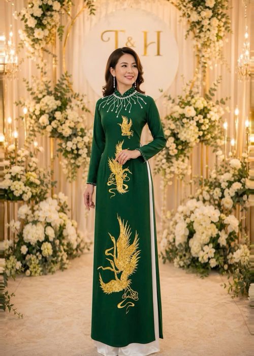Áo Dài Sui Phượng Hoàng Viên