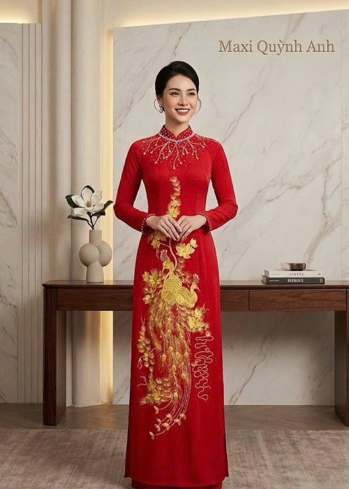 Áo Dài Sui Sơn Hà Vĩnh Cửu