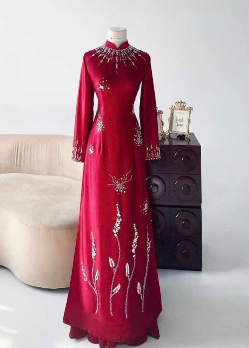 Áo Dài Đan Hà Phi Y Sang Trọng
