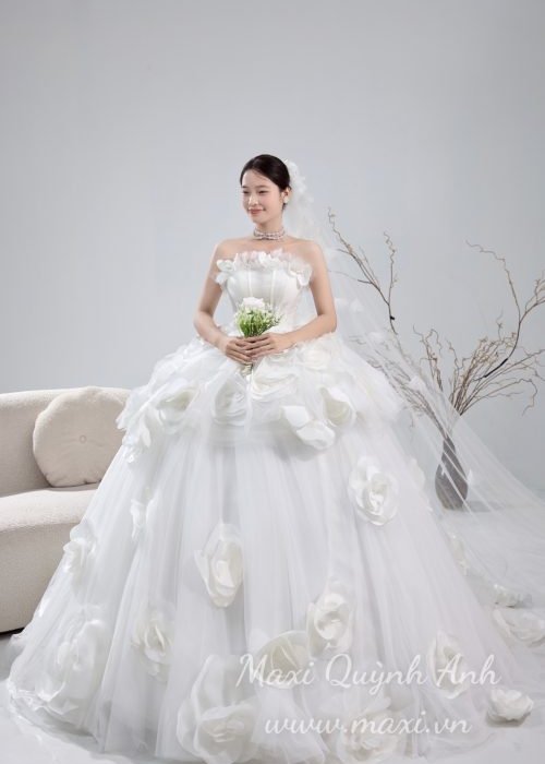 Váy Cưới 2in1 Phong Cách Tiểu Thư Nhẹ Nhàng