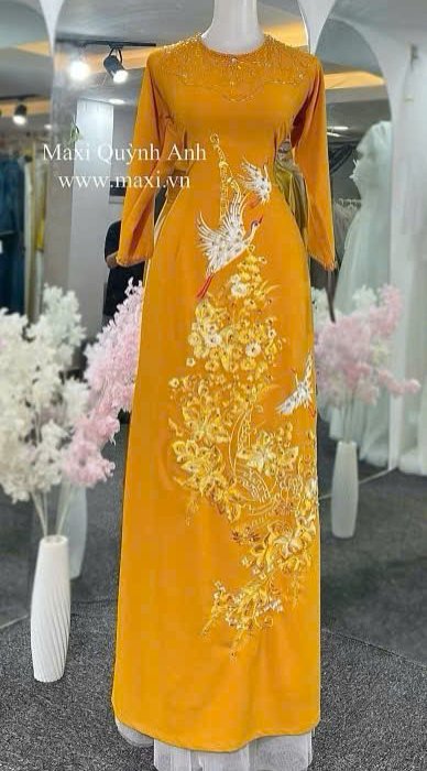 Áo Dài Ngọc Hoàng Triều Phượng – NHTP03