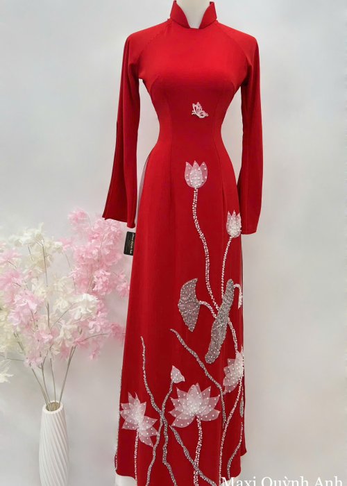 Áo Dài Vinh Hoa Cẩm Tú Cao Cấp