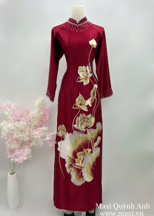 Áo Dài Diễm Liên Ưu Nhã Sang Trọng