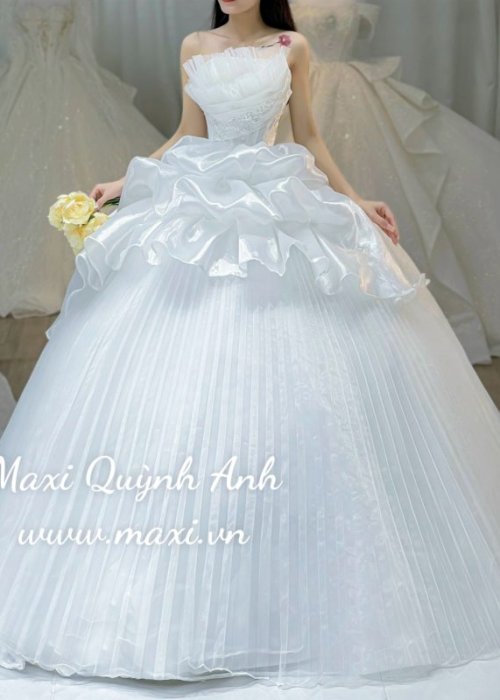 Váy Cưới Cup Ngực Tinh Hoa