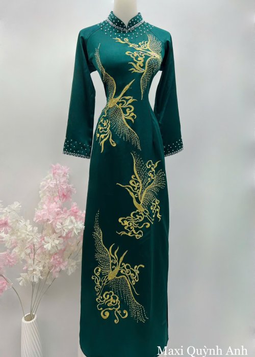 Áo Dài Bích Phụng Kim Y Cao Cấp
