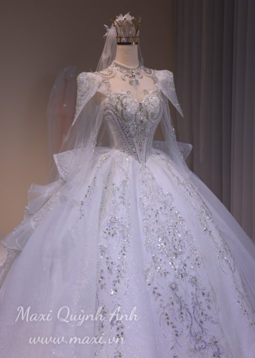 Váy Cưới Phong Cách Nữ Hoàng