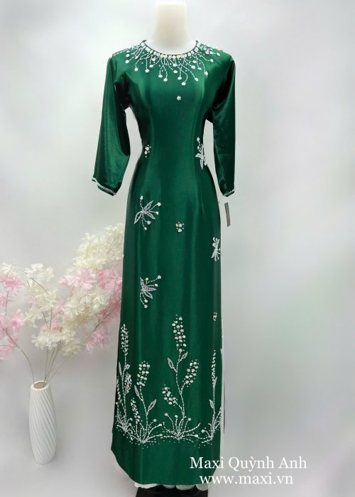 Áo Dài Bích Liên Thanh Thúy Cao Cấp