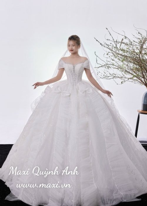 Váy Bèo Đính Nơ Nhí Nhảnh