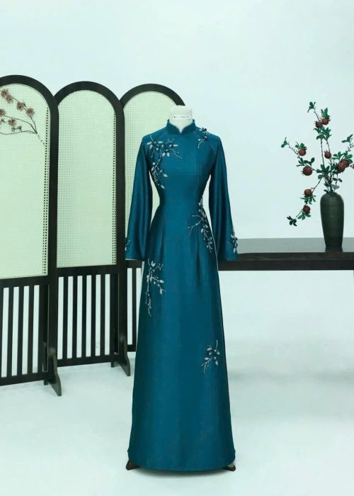 Áo Dài Đính Kết Cao Cấp