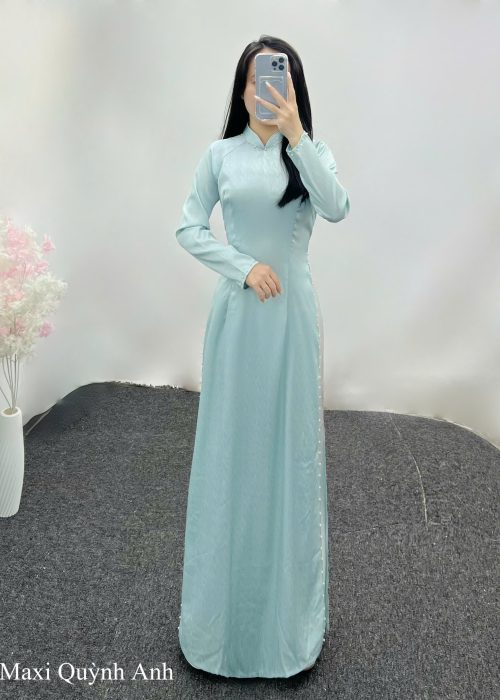 Áo Dài Ngọc Lam Thanh Khiết