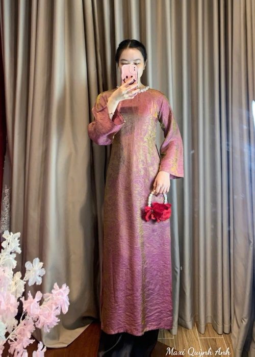 Áo Dài Truyền Thống - Áo Dài Minh Châu Cát Tường