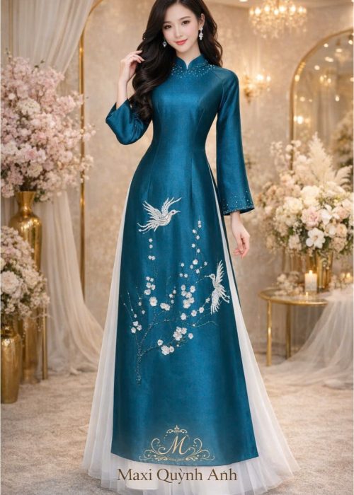 Áo Dài Trung Niên, SUi Gia - Minh Ngọc Phú Quý