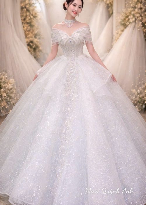 Váy Cưới Thiết Kế Công Chúa