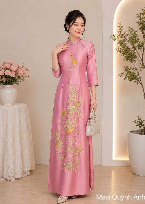 Áo Dài Sui Kim Liên Cát